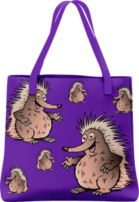 Spunky Echidna Tote Bag 2