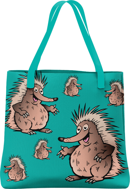 Spunky Echidna Tote Bag - fungear.com.au