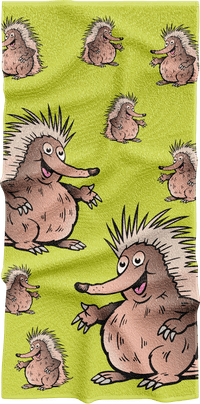 Spunky Echidna Towels 3