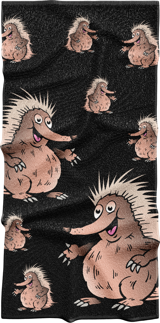 Spunky Echidna Towels - fungear.com.au