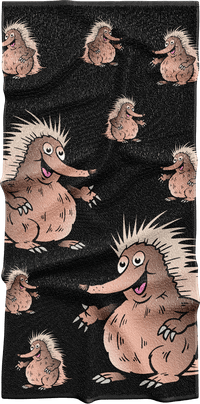 Spunky Echidna Towels 4
