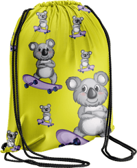 Skater Koala Back Bag 3