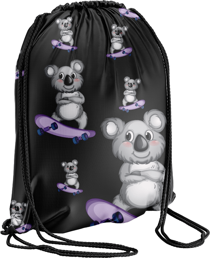 Skater Koala Back Bag