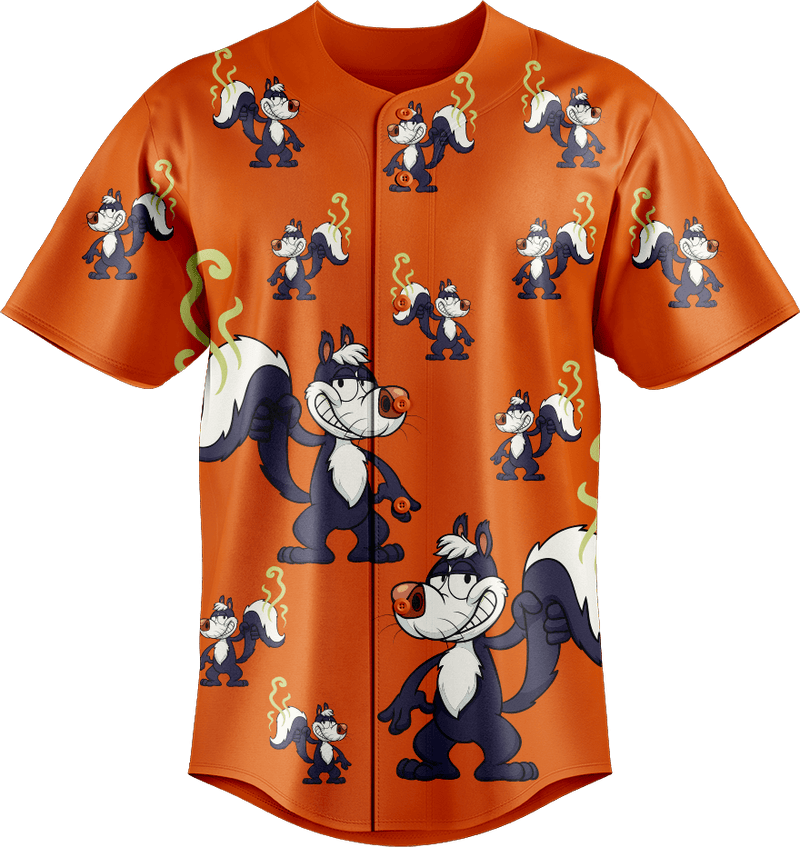 Stinky Skunk Baseball Jerseys