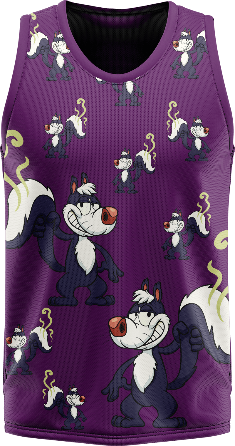 Stinky Skunk Basketball Jersey - fungear.com.au