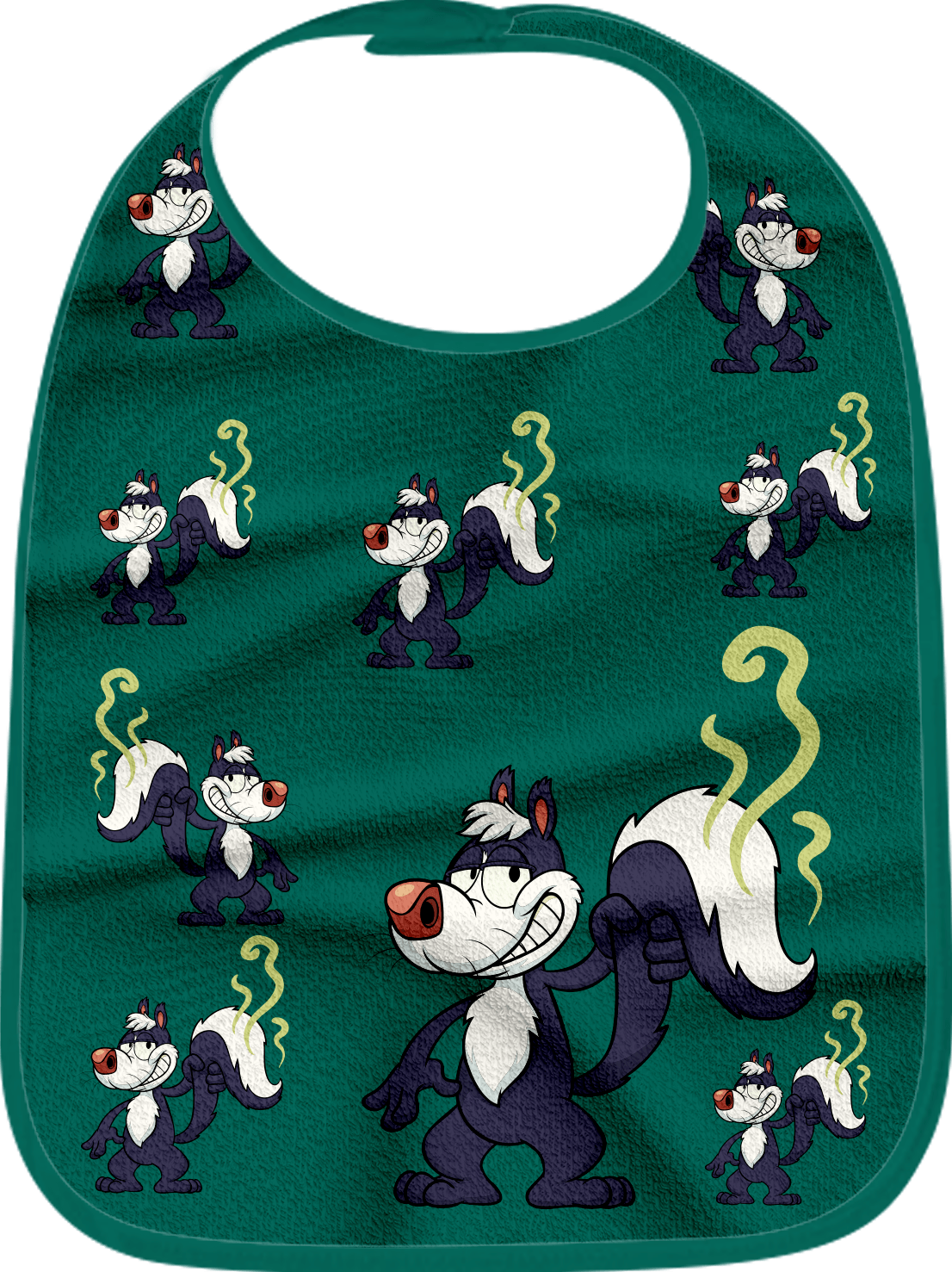 Stinky Skunk Bibs