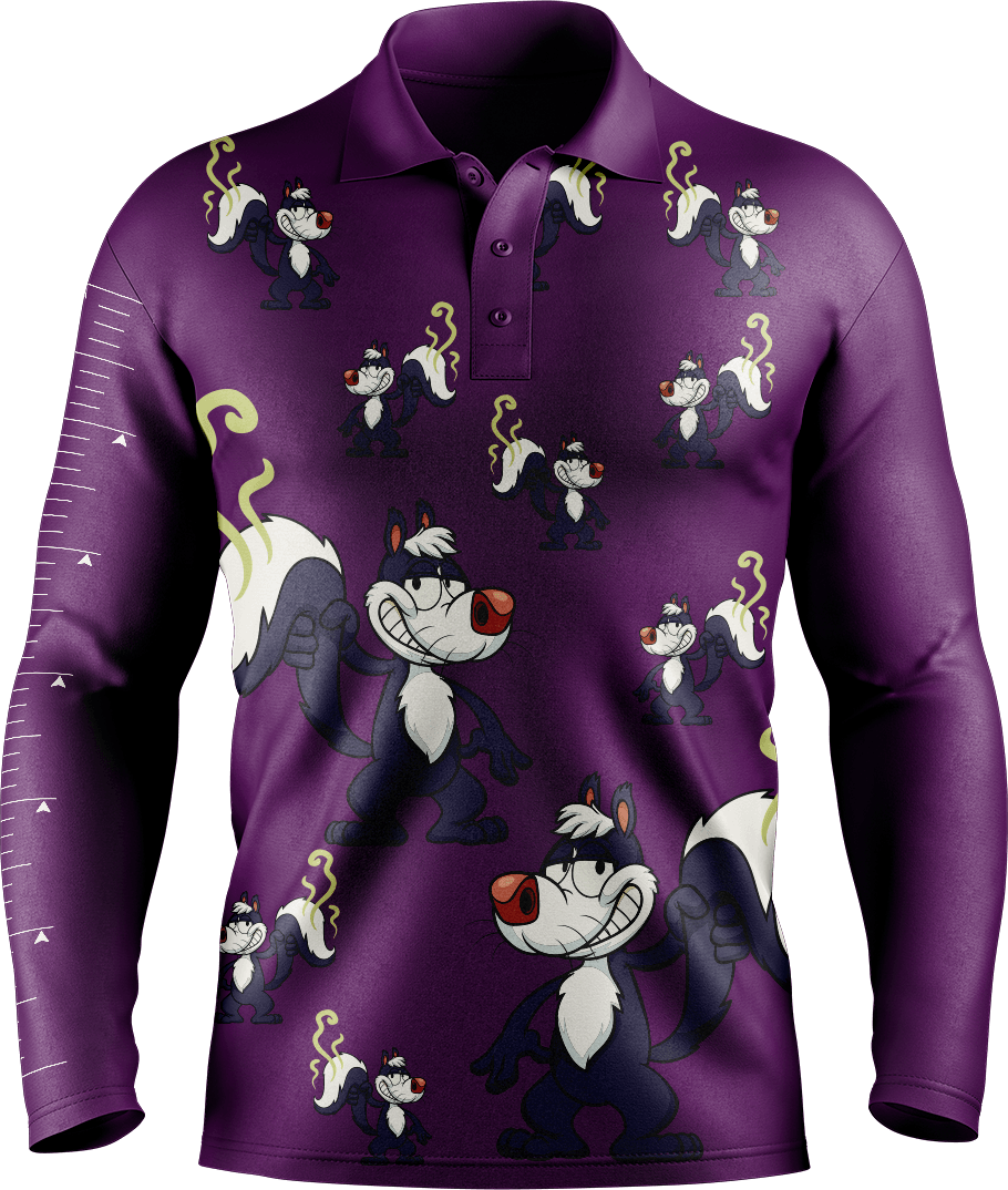 Stinky Skunk Fishing Shirts - fungear.com.au