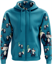 Stinky Skunk Full Zip Hoodies Jacket 7