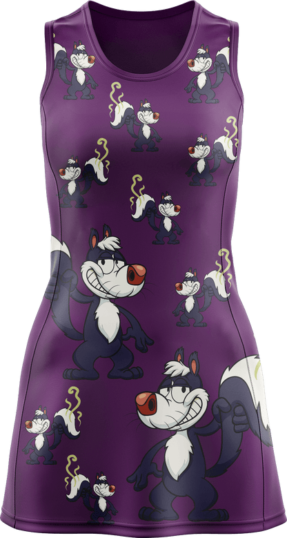 Stinky Skunk Ladies Mini Dress - fungear.com.au
