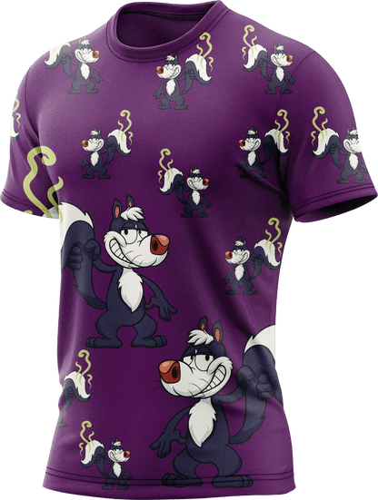 Stinky Skunk Rash Shirt Short Sleeve - fungear.com.au