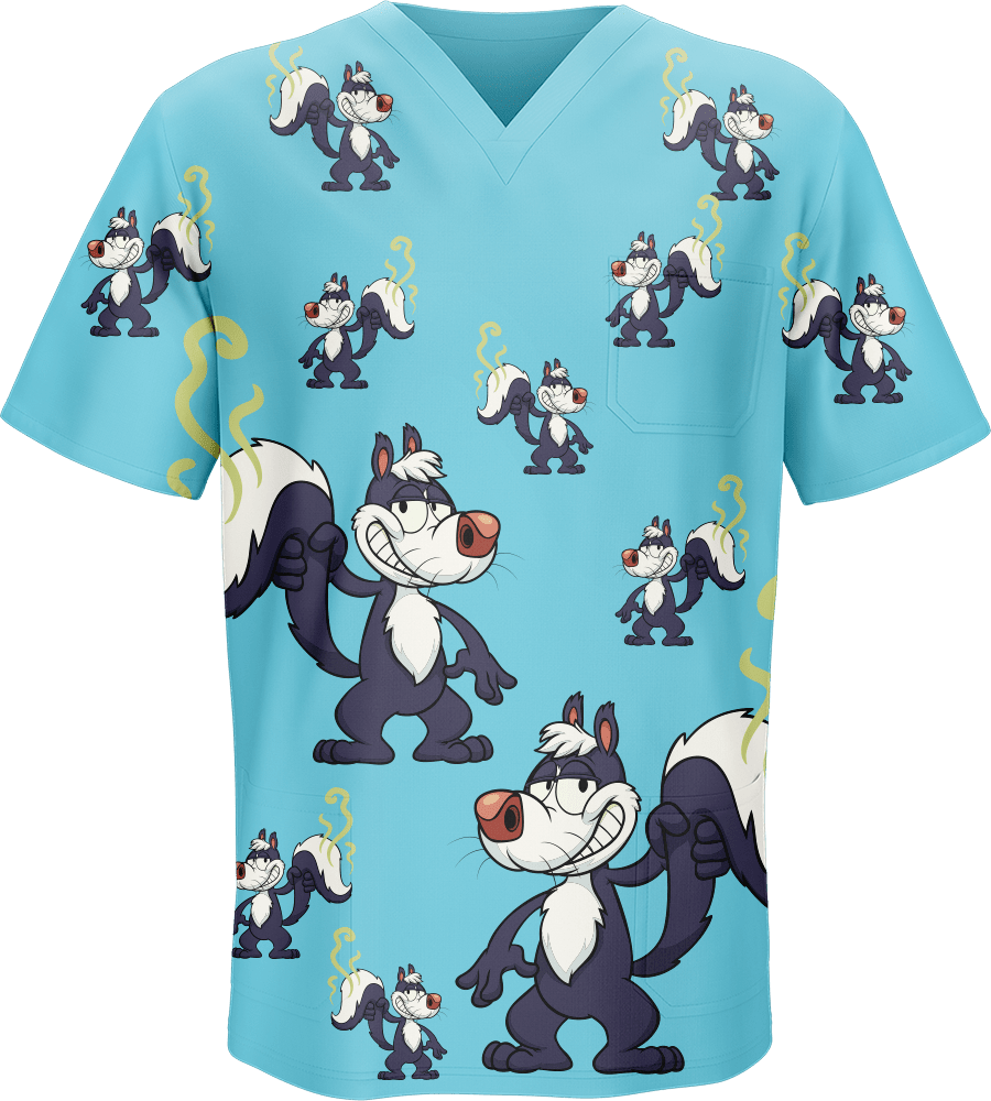 Stinky Skunk Scrubs - fungear.com.au