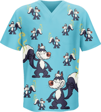 Stinky Skunk Scrubs 1
