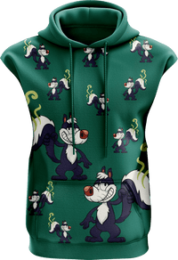 Stinky Skunk Sleeveless Hoodie 2
