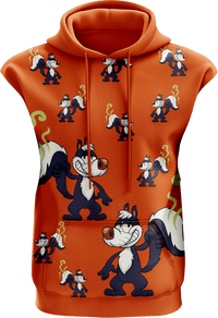 Stinky Skunk Sleeveless Hoodie 1