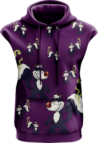 Stinky Skunk Sleeveless Hoodie 4