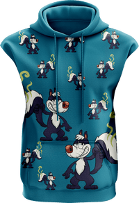 Stinky Skunk Sleeveless Hoodie 3