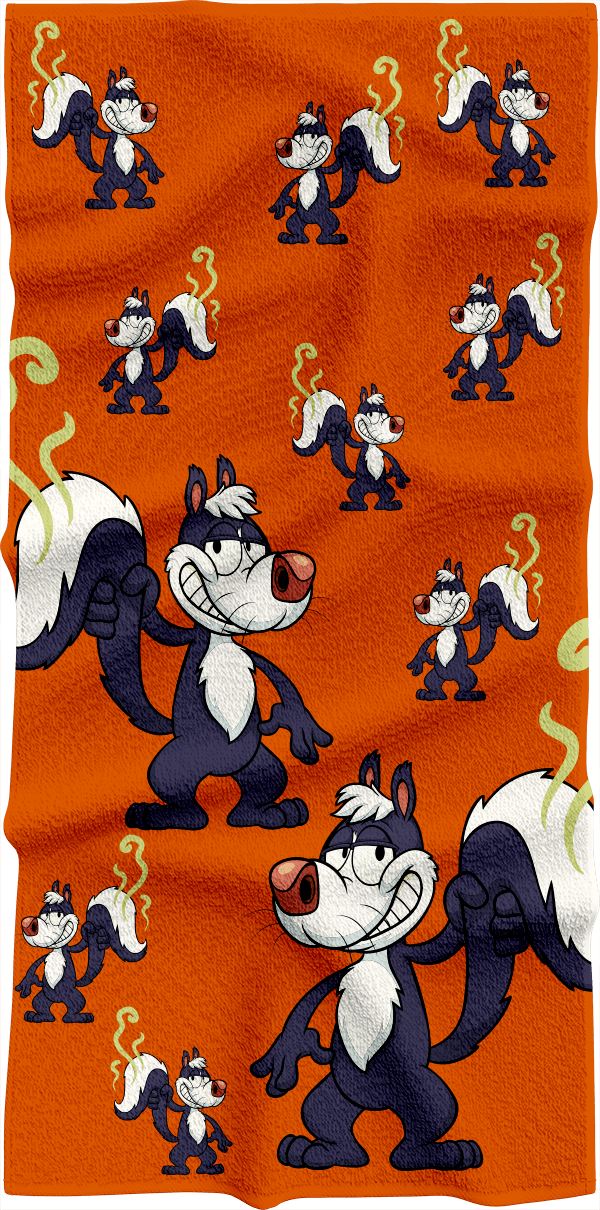 Stinky Skunk Towels