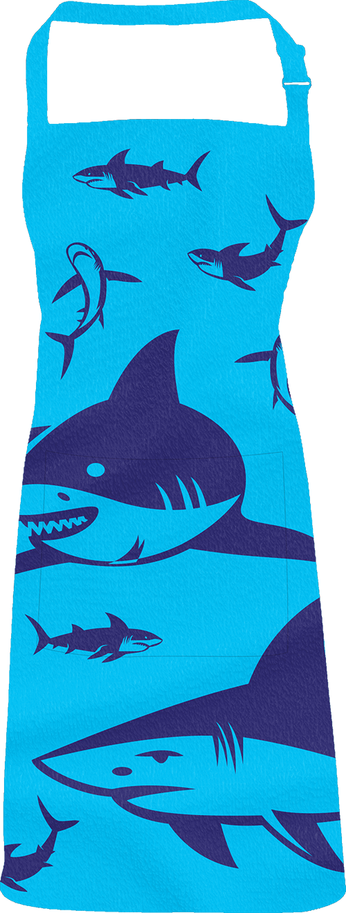 Swim with Sharks Apron - fungear.com.au