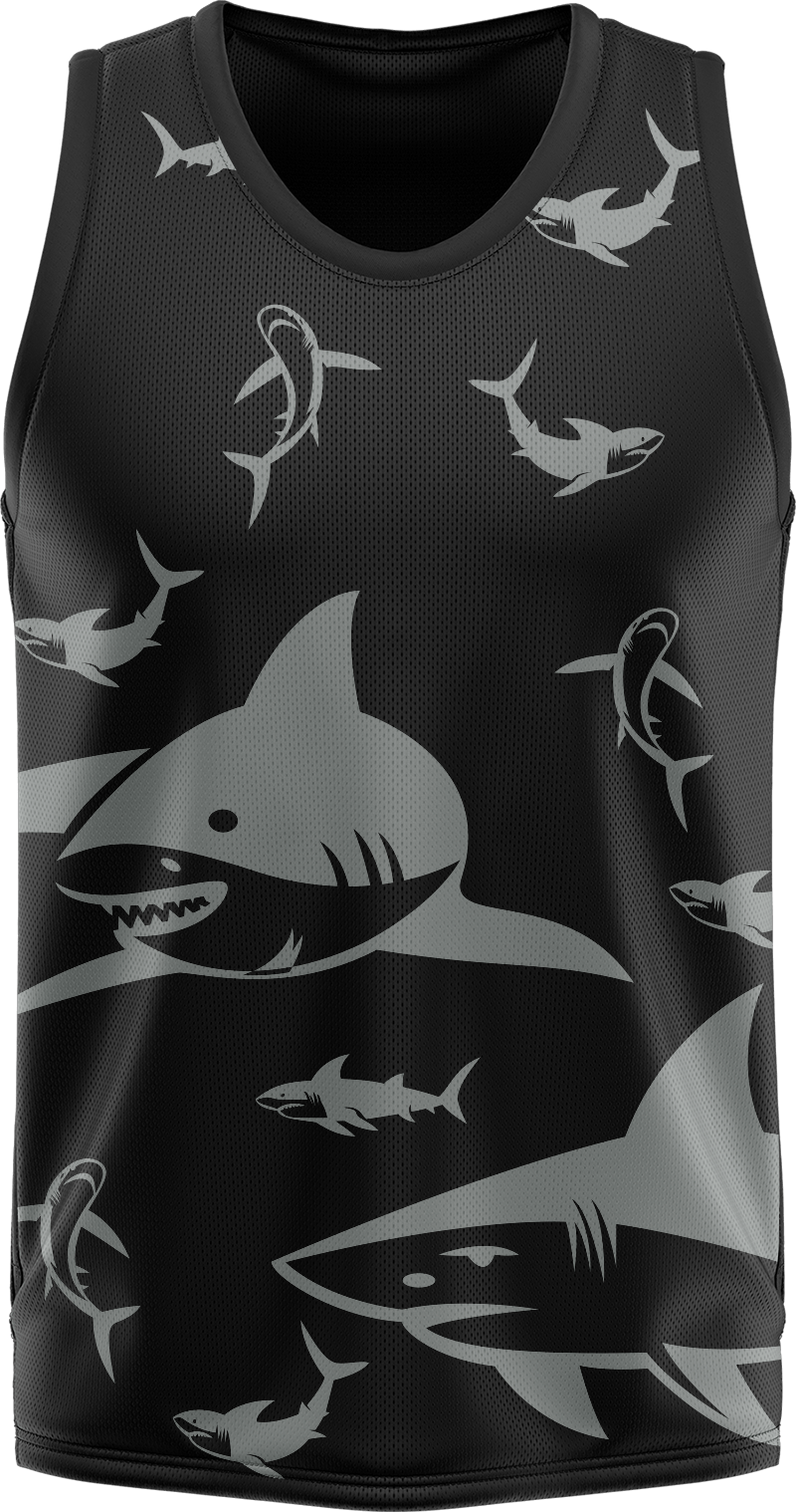 Swim with Sharks Basketball Jersey