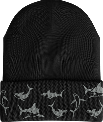 Swim With Sharks Beanie - fungear.com.au