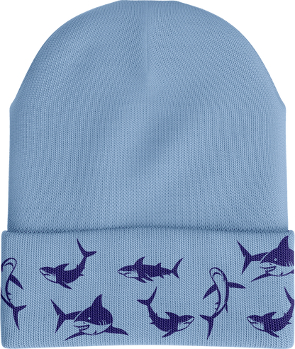 Swim With Sharks Beanie - fungear.com.au