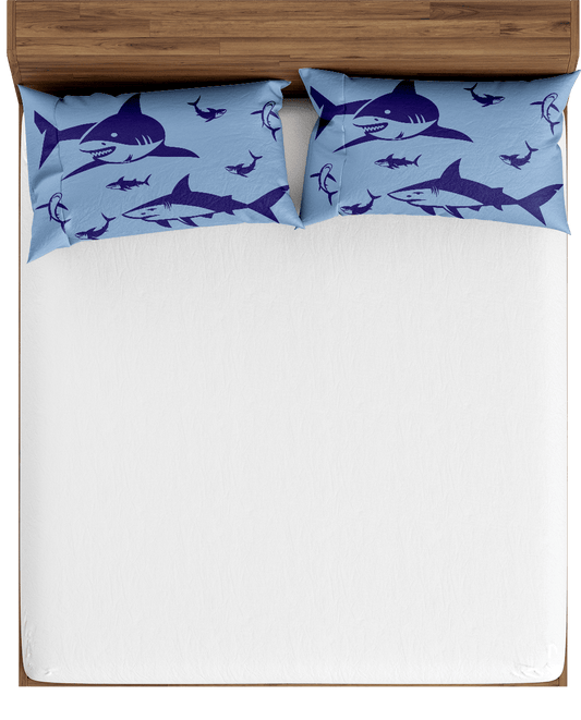 Swim With Sharks Bed Pillows - fungear.com.au