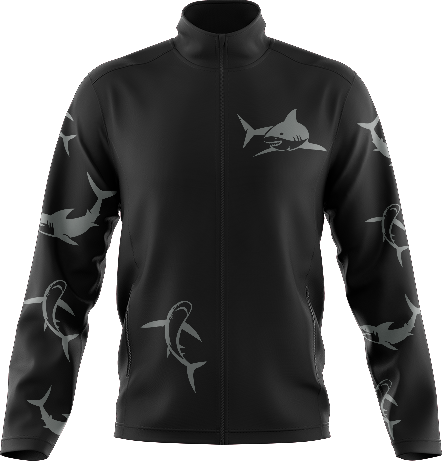 Swim With Sharks Full Zip Track Jacket