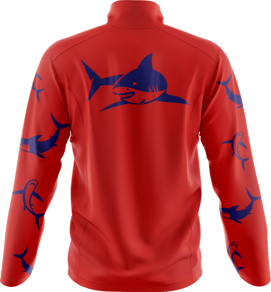 Swim With Sharks Full Zip Track Jacket - fungear.com.au