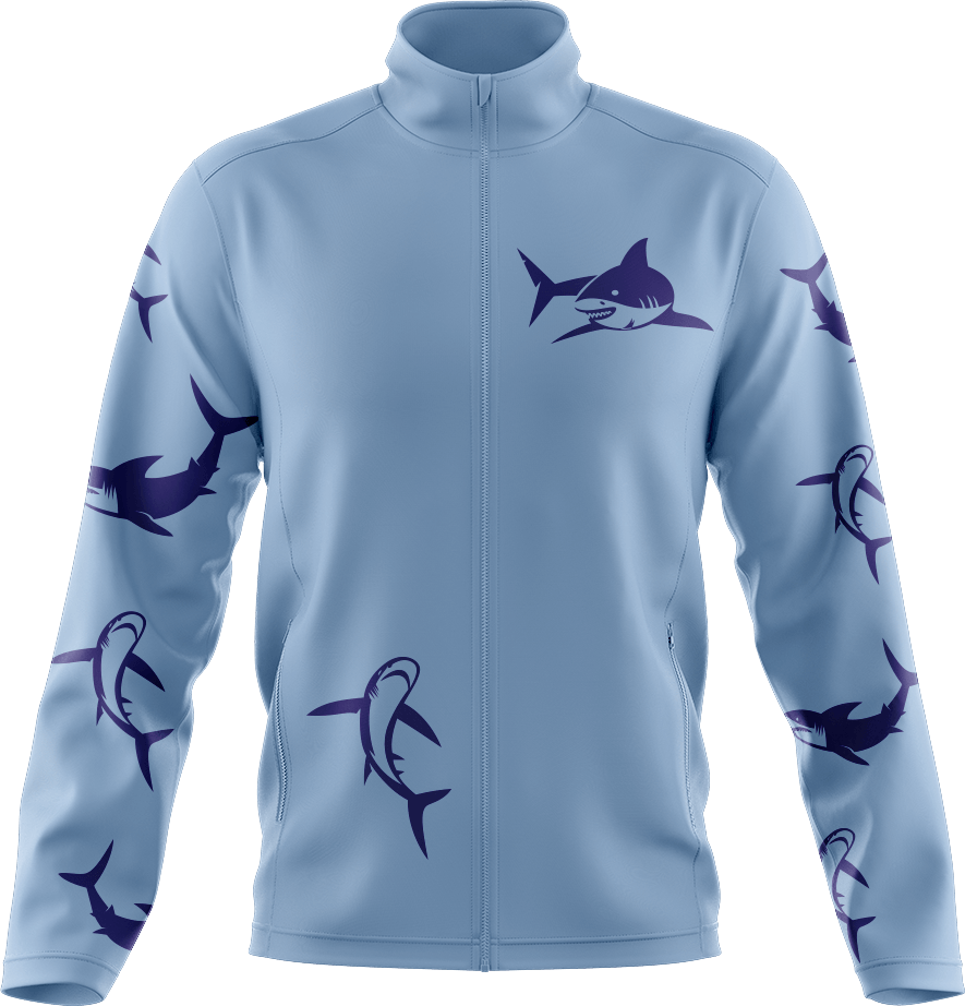 Swim With Sharks Full Zip Track Jacket - fungear.com.au