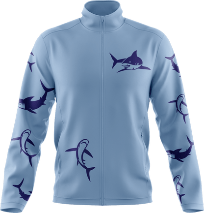 Swim With Sharks Full Zip Track Jacket - fungear.com.au