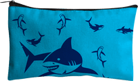 Swim with Sharks Pencil Case 2