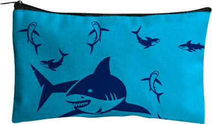 Swim with Sharks Pencil Case - fungear.com.au