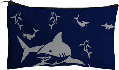 Swim with Sharks Pencil Case - fungear.com.au