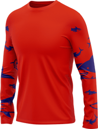 Swim with Sharks Rash Shirt Long Sleeve 3