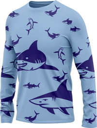 Swim with Sharks Rash Shirt Long Sleeve 1