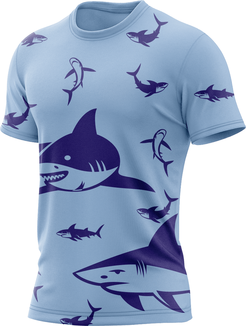 Swim with Sharks Rash Shirt Short Sleeve