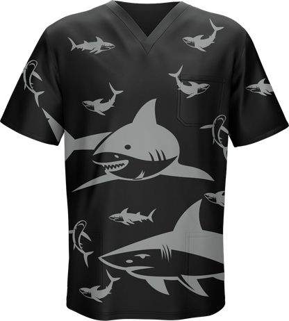 Swim with Sharks Scrubs - fungear.com.au