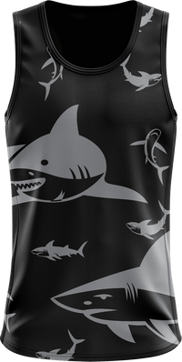 Swim with Sharks Singlets 4