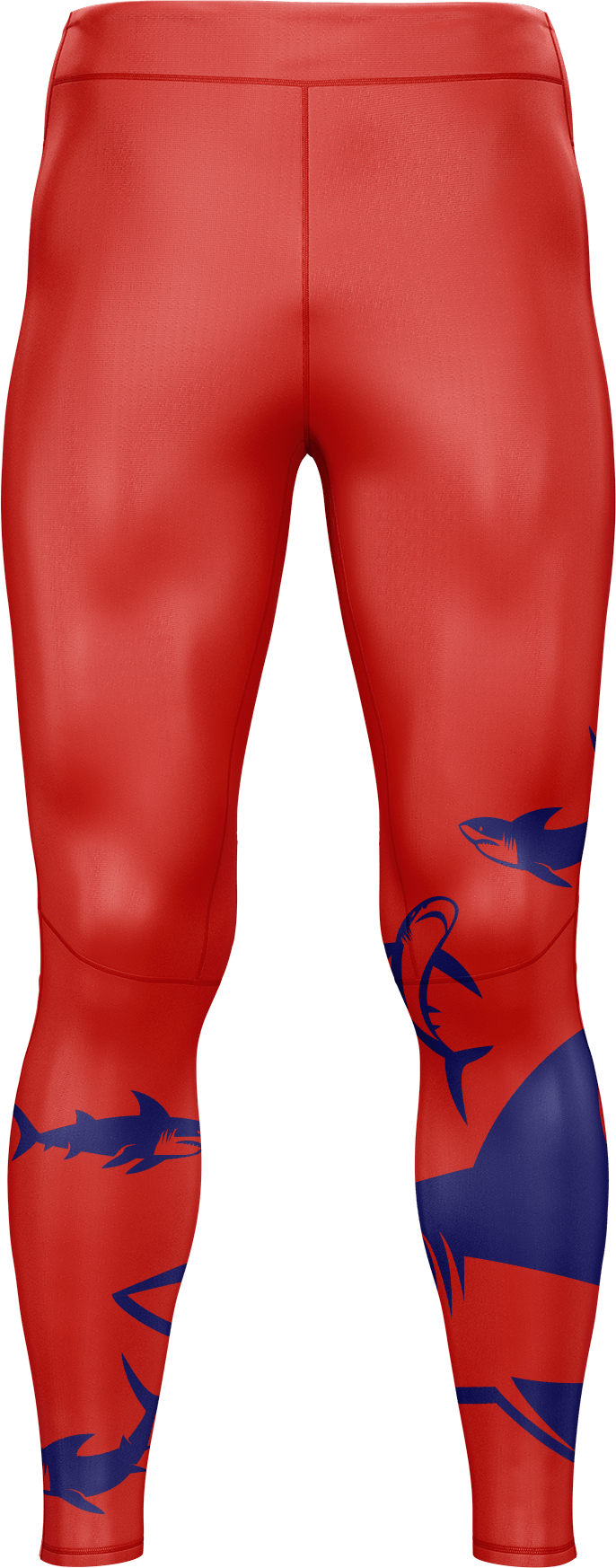 Swim With Sharks tights 3/4 or full length - fungear.com.au