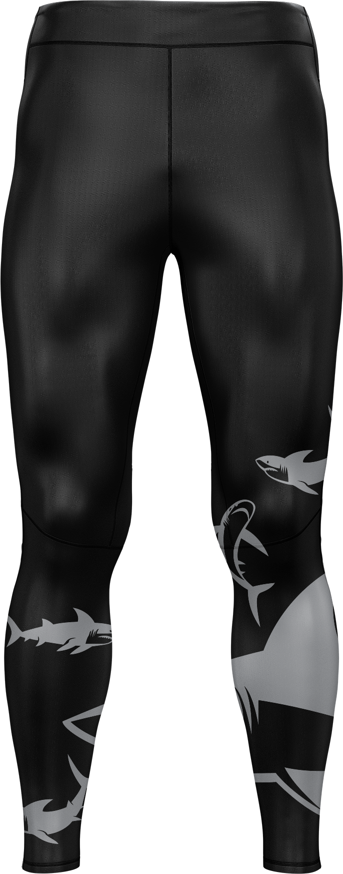 Swim With Sharks tights 3/4 or full length - fungear.com.au