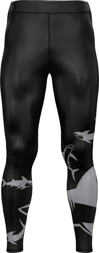 Swim With Sharks tights 3/4 or full length - fungear.com.au