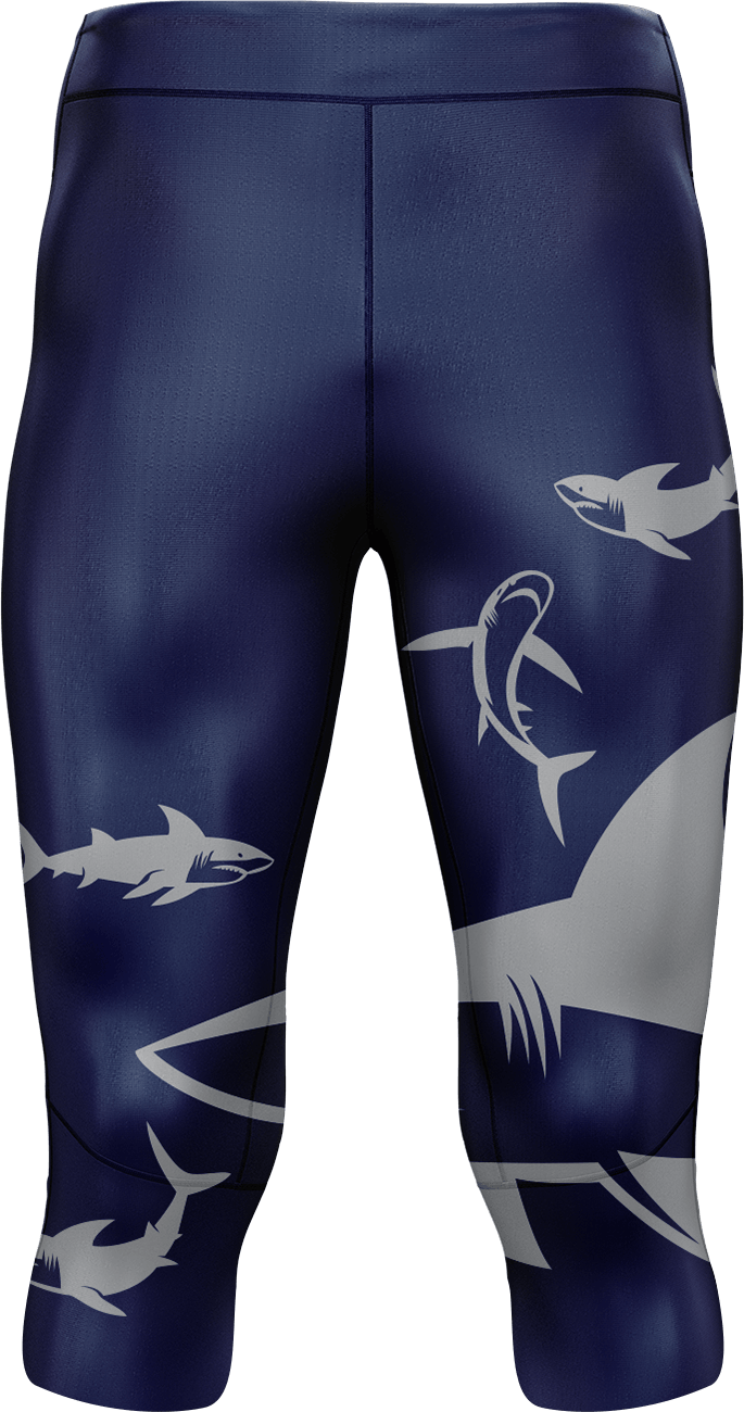 Swim With Sharks tights 3/4 or full length - fungear.com.au