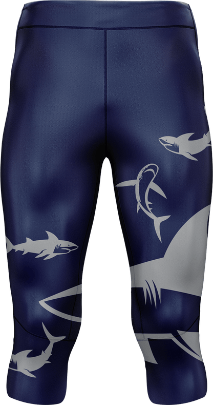 Swim With Sharks tights 3/4 or full length - fungear.com.au