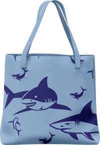 Swim With Sharks Tote Bag 3
