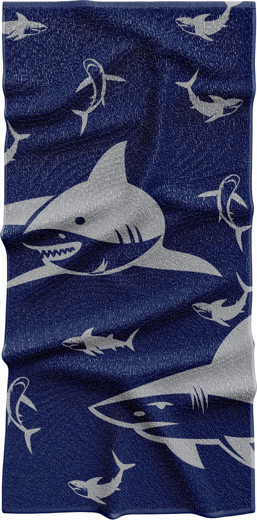 Swim with Sharks Towel - fungear.com.au
