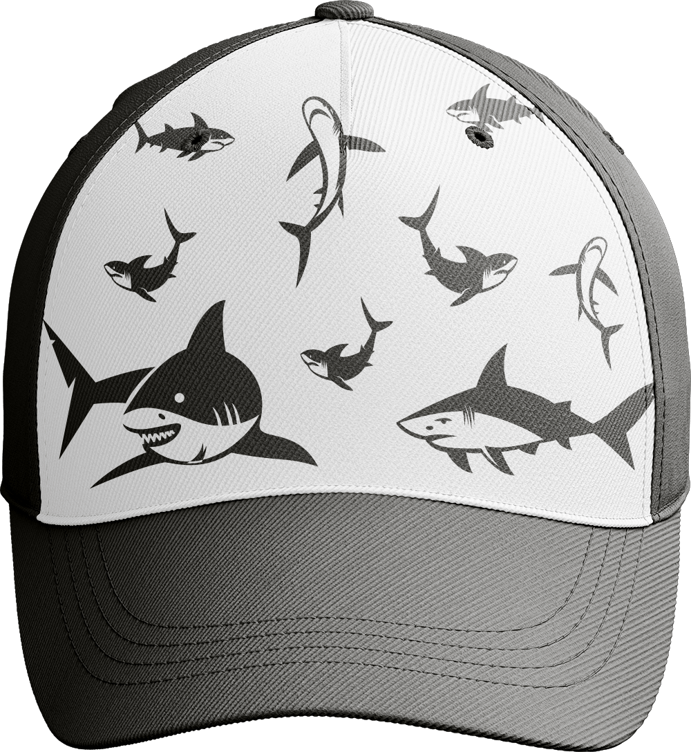 Swim with Sharks Trucker Cap - fungear.com.au