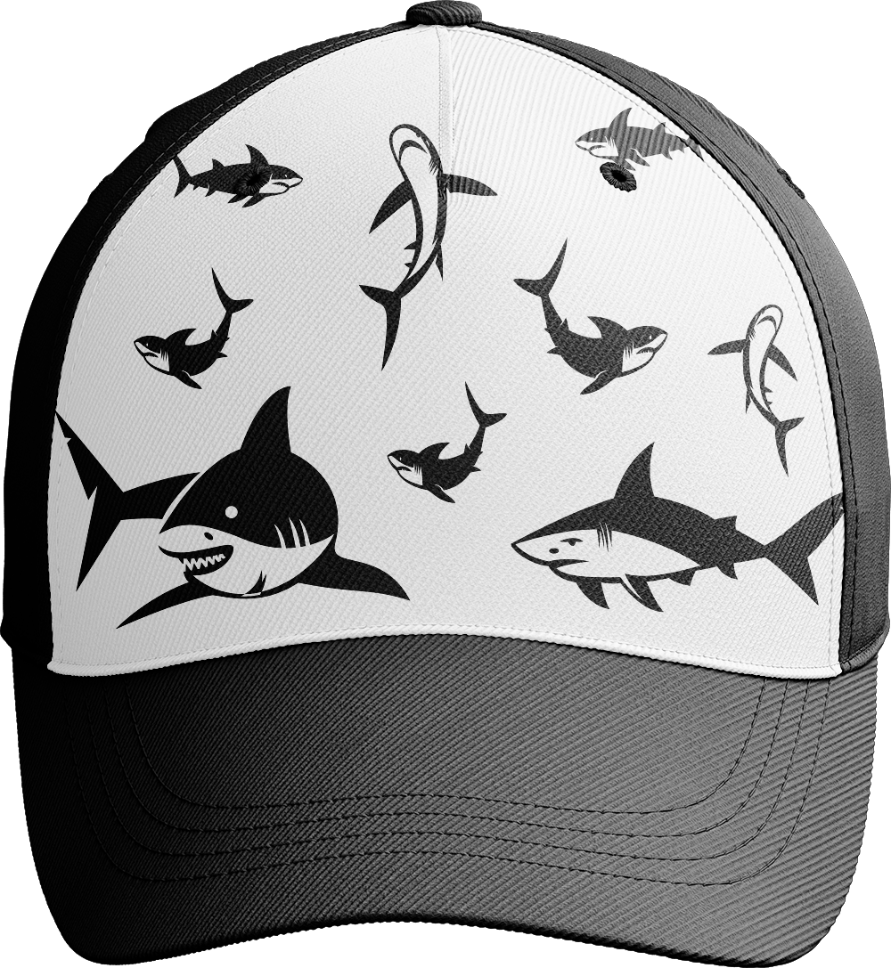 Swim with Sharks Trucker Cap - fungear.com.au