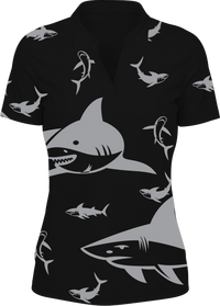 Swim With Sharks Women's Polo 2
