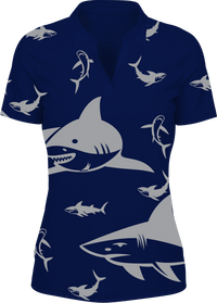 Swim With Sharks Women's Polo 3
