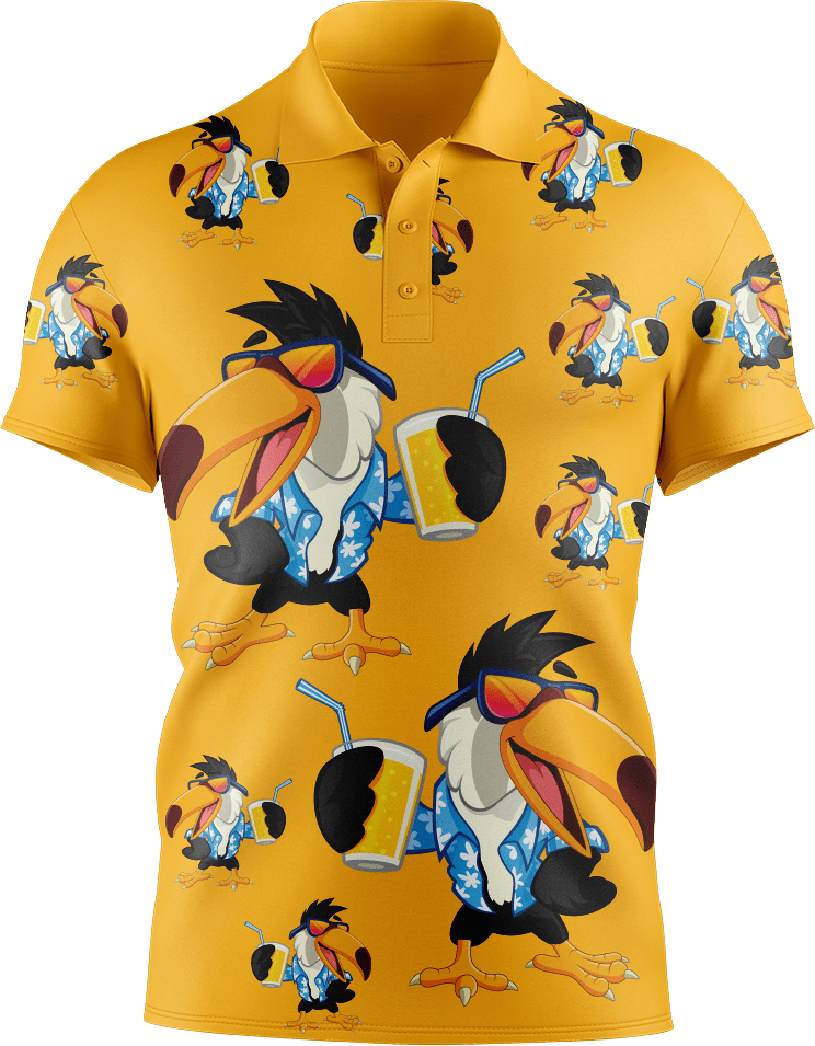 Trendy Toucan Polo Shirt